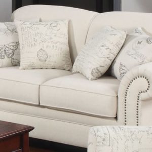 Norah Oatmeal Loveseat