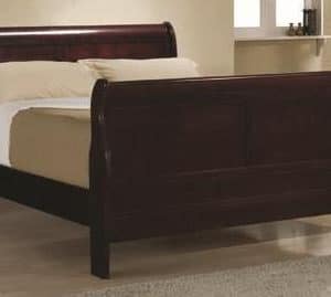 Twin Size Cherry Louis Philippe Bed