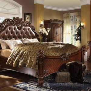 Vendome King Size Bed, Dresser, Mirror, & Nightstand Set