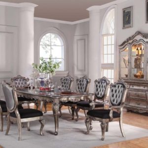 Chantelle 7 Piece Dining Room Set (One 16" Leaf)