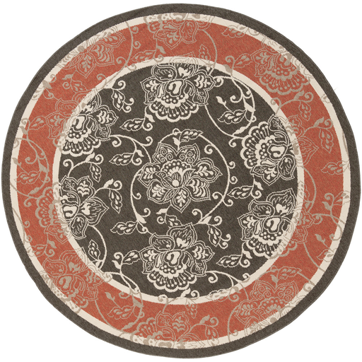 Alfresco Beige 5'3" Round Rug