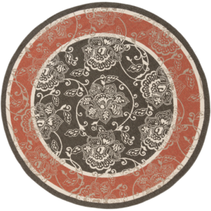 Alfresco Beige 8'10" Round Rug