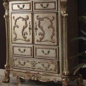 Dresden Gold Patina Chest
