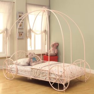 Twin Massi Canopy Carriage Bed