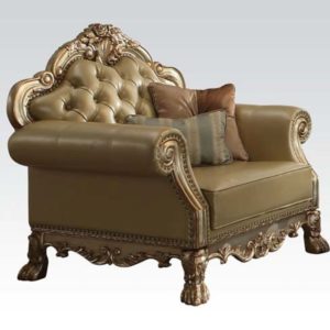 Dresden Gold Patina Chair