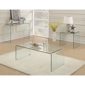 Clear Acrylic Coffee and End Table