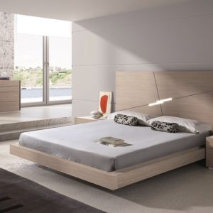 Evora Premium King Bed, Dresser, Mirror, and (2) Nightstand Set