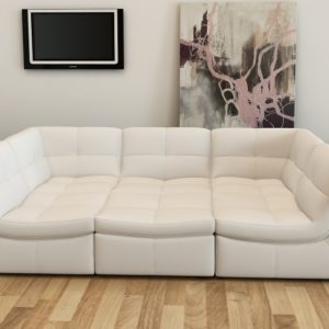 Legos 6 Pc set in White