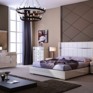 Paris Modern Queen Size Bedroom Set