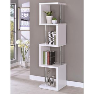 Modern Four Tier Bookcase