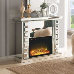 Dominic Mirrored Fireplace