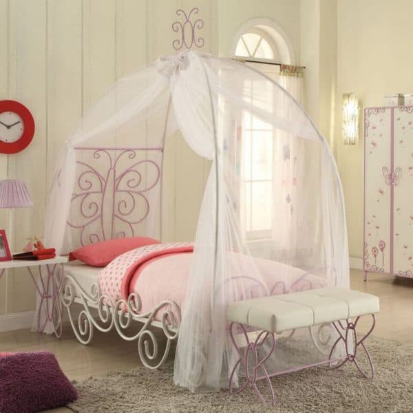 Priya II Full Bed with Canopy
