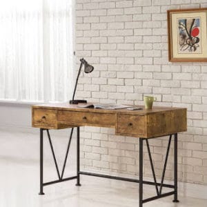 Barritt 3-Drawer Home Office Writing Desk