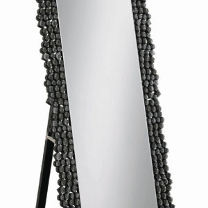 Smoke Grey Standing Cheval Mirror