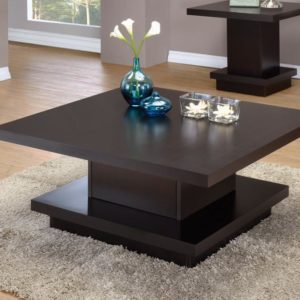 Pedestal Style Coffee Table