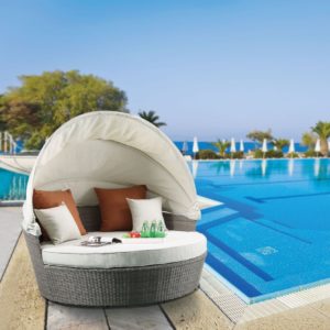 Glynn Patio Sofa & Ottoman