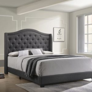 Sonoma Upholstered Gray Full Size Bed