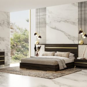 Nova Domus Velondra – Modern Eucalypto Bed Room Set