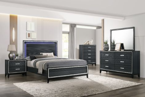 Haiden Black Bedroom Set