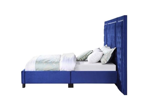 Damazy Blue Queen Bed - Image 3