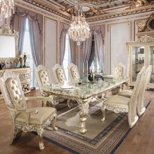 Vatican 9 Pc Dining Room Set