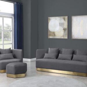 Marquis Grey Velvet Collection