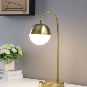 Merrick Round Arched Table Lamp Gold