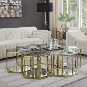Sei Modular 7 Piece Coffee Table