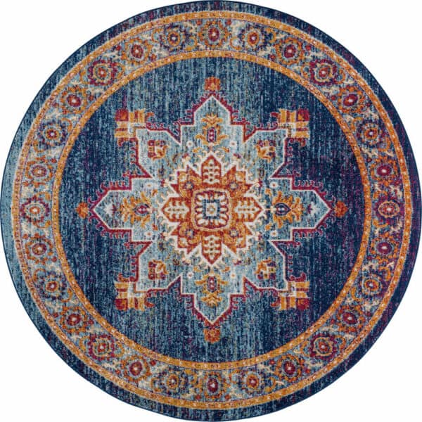 Diamond DIA1900 Blue 7'10'' Round Rug - Image 4