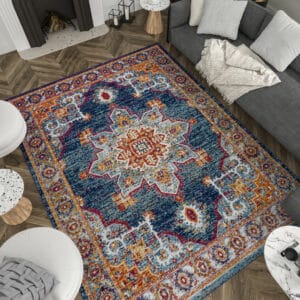 Diamond DIA1900 Blue 5'3'' x 7'3'' Rug