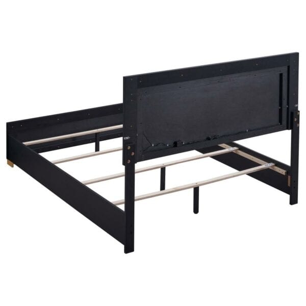 Marceline Queen Bed with LED Headboard Black - Image 2