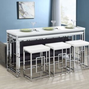 Jackson 5-piece Multipurpose Counter Height Table Set
