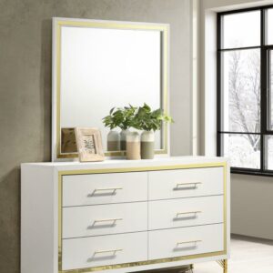 Lucia Dresser and Mirror