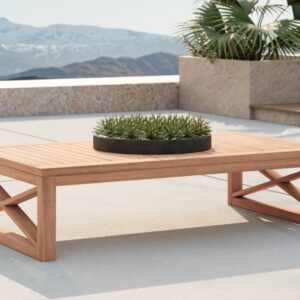 Anguilla Teak Outdoor Coffee Table