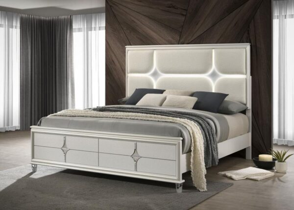 Olivia LED Bedroom Set - Image 5