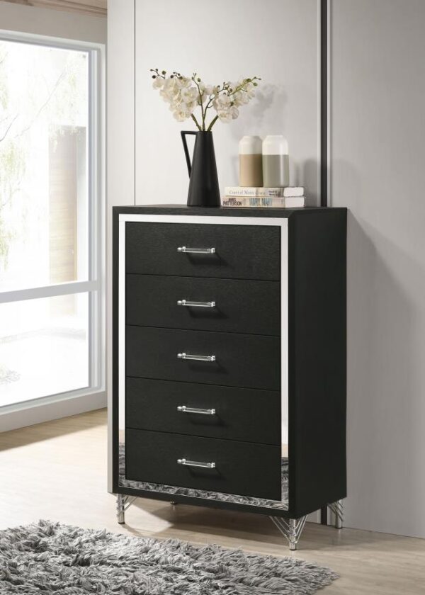 Lucia Black Bedroom Collection - Image 4