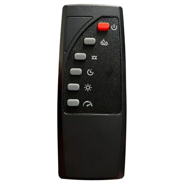 Tisdall Upholstered Grey Queen Flame Visualizer Bed - Image 3