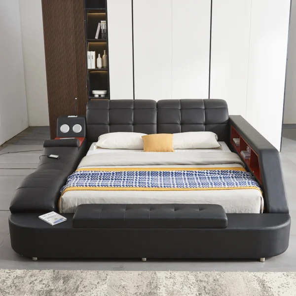 9013 Black King Bed - Image 2