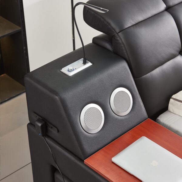 9013 Black King Bed - Image 4