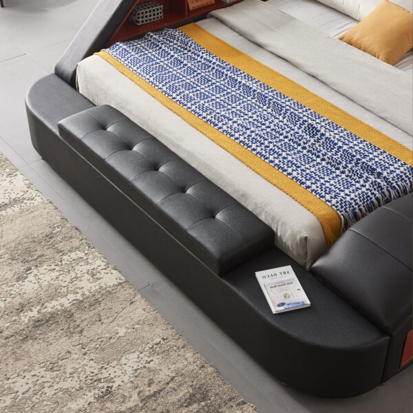 9015 Black King Bed - Image 3
