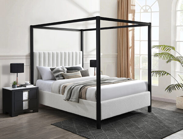 Adalyn King Size Canopy Bed