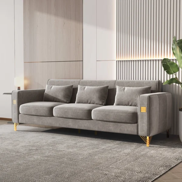 S0843 Grey Sofa