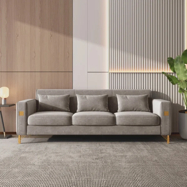 S0843 Grey Sofa - Image 2