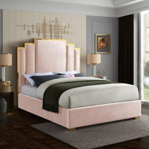 Hugo Green Pink Size Bed
