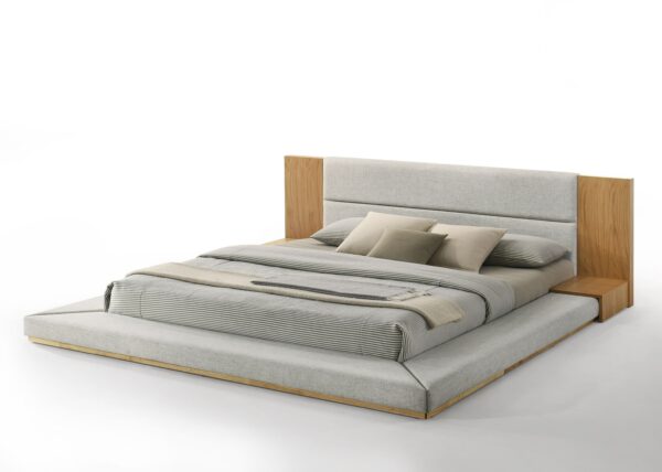Nova Domus Jagger Queen Modern Natural Oak Bed - Image 3
