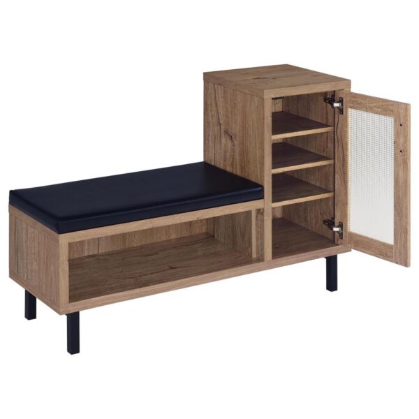 Teller Shoe Storage Bench - Image 2
