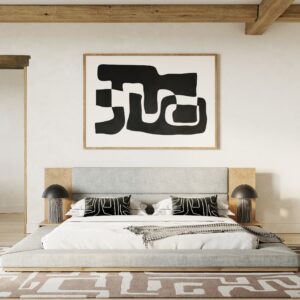 Nova Domus Jagger King Modern Natural Oak Bed