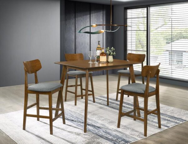 Robbie 5 Piece Counter Height Dining Room Set