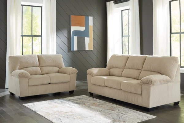SimpleJoy Taupe Living Room Collection