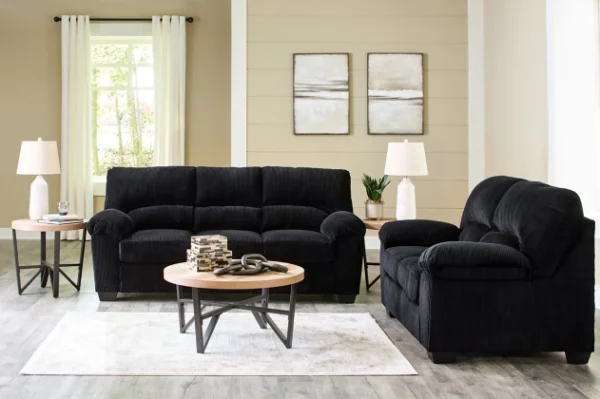 SimpleJoy Black Living Room Collection
